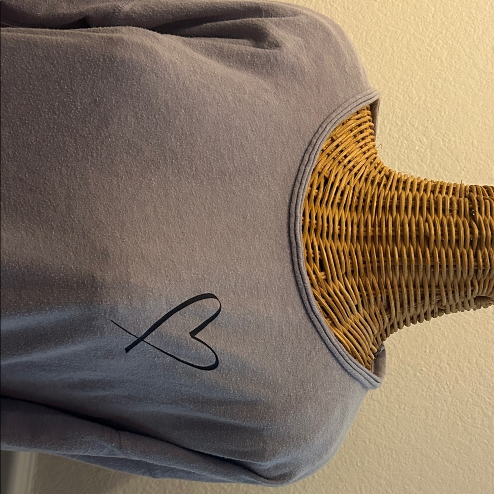 Victoria's Secret Light Purple Long Sleeve Tee - Picture 3 of 5